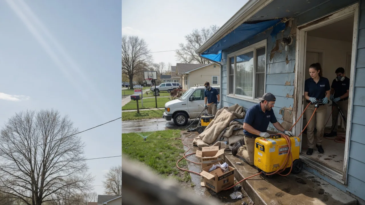 Basement Flood Cleanup in Metamora, MI near me